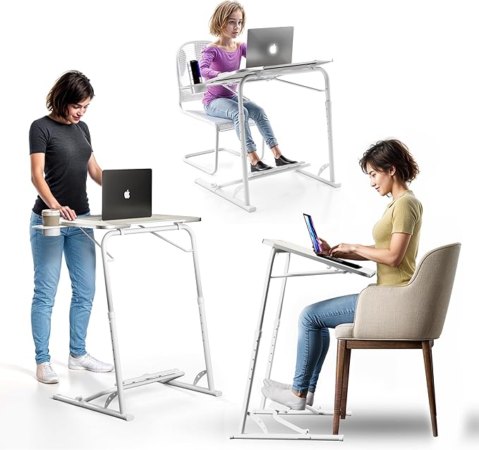 FoldWise Upgraded Folding TV Tray Table - Image 7