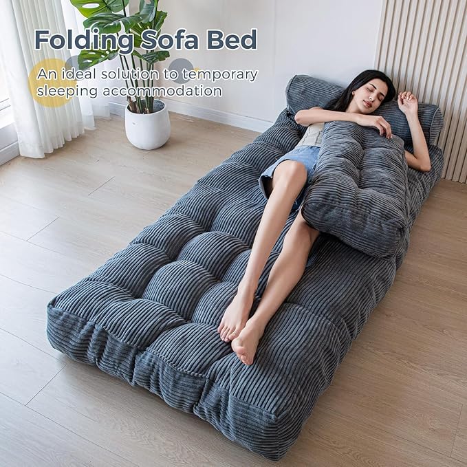 MAXYOYO Folding Sofa Bed, Convertible Sleeper Chair - Image 8
