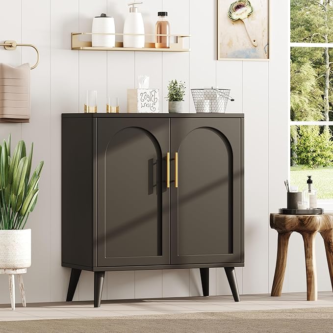 Rovaurx Rattan Storage Cabinet - Image 5