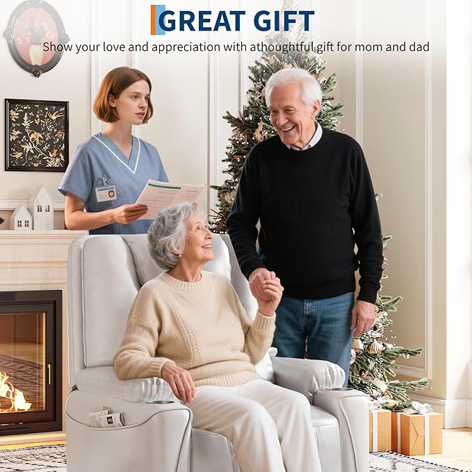 IDEALHOUSE Electric Power Lift Recliner Chair Sofa, Power Lift Chair - Image 7