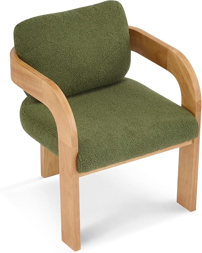 Christopher Knight Home Yorick Modern Boucle Dining Chair Set of 2 - Image 8
