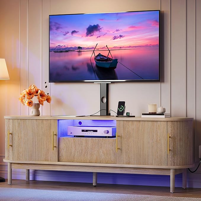 YITAHOME Fluted TV Stands for Living Room - Image 7
