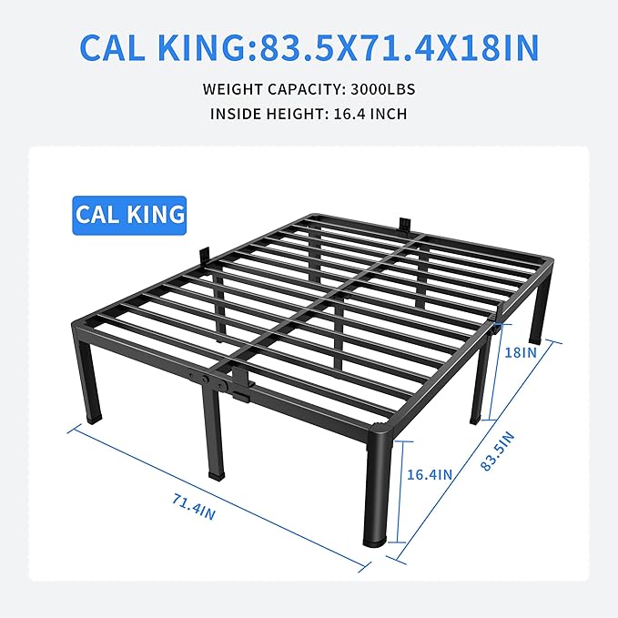 MAF 18 Inch California King Bed Frame - Image 2