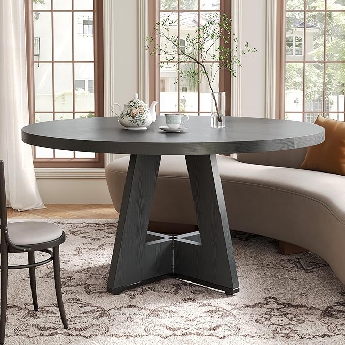 LITTLE TREE Round Dining Table for 4-6, 47 Inches - Image 7