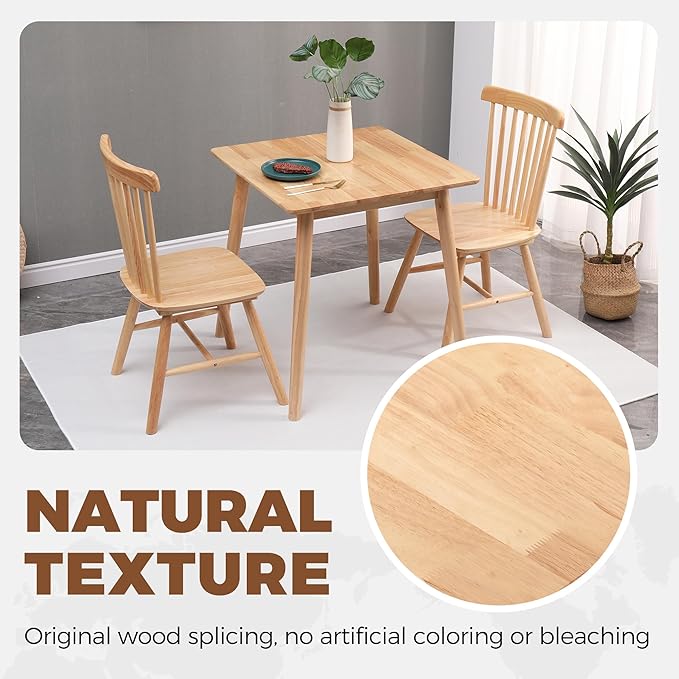 OGMILL 27.6" Small Square Dining Table - Image 6