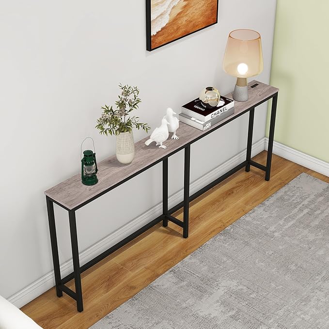 HOMERECOMMEND Sofa Tables Console Table - Image 3