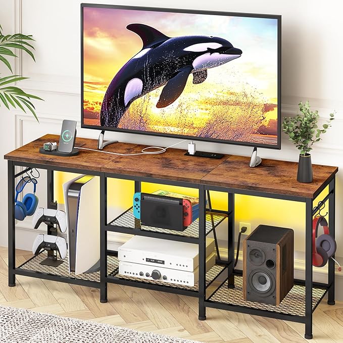YGEOMER TV Stand Entertainment Center by YGEOMER