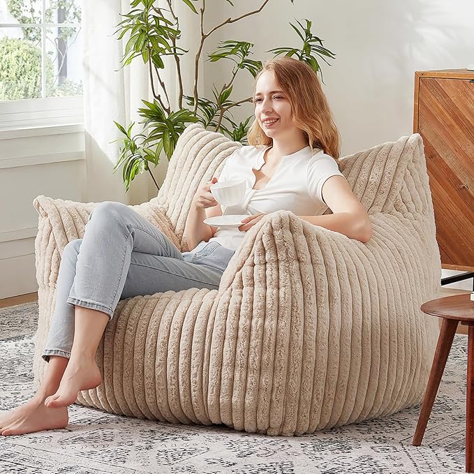 Giant Bean Bag Chairs for Adults by Ebenchico