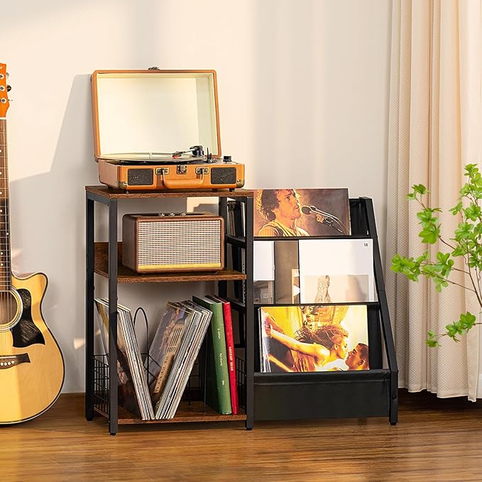 LELELINKY Record Player Stand - Image 6