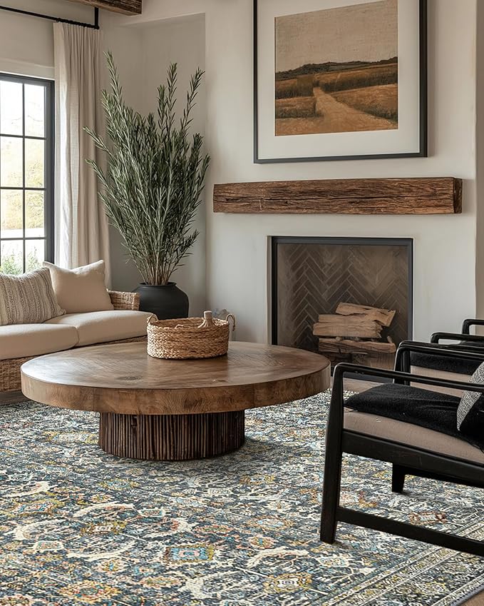 5X7 Area Rugs Machine Washable Rugs - Image 3