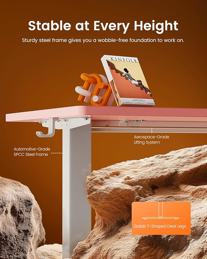 ErGear Height Adjustable Electric Standing Desk, 48 x 24 Inches Sit Stand up - Image 4