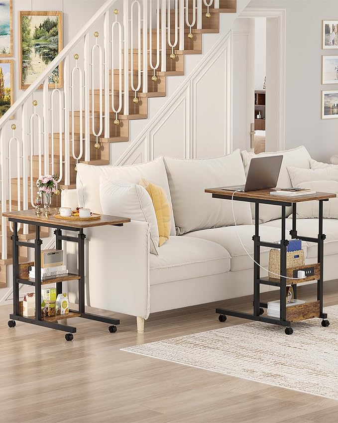 Height Adjustable End Table - Image 4
