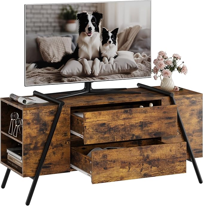 GarveeHome TV Stand for 47 Inch TV, Entertainment Center - Image 9