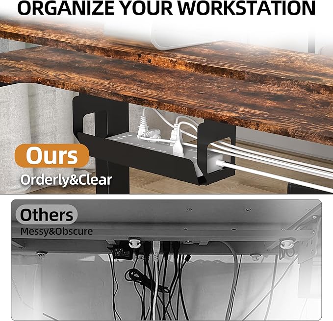 59 Inch L Shaped Standing Desk - Image 5