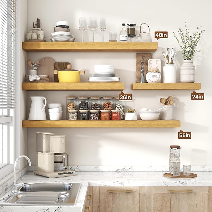 Heimlove 24 inch Floating Shelves - Image 5