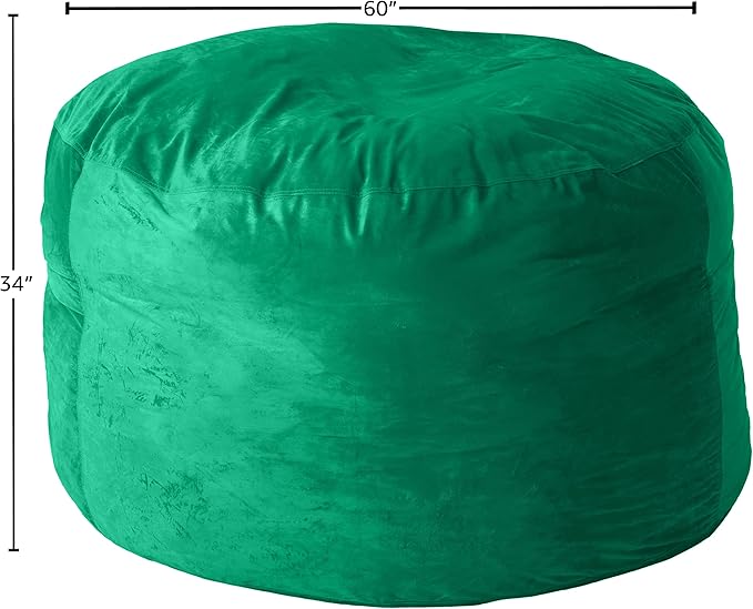 Sofa Sack Bean Bag Chair Cover, Aqua Marine - Image 3