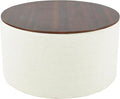 HomePop Modern Fabric Storage Ottoman by HomePop