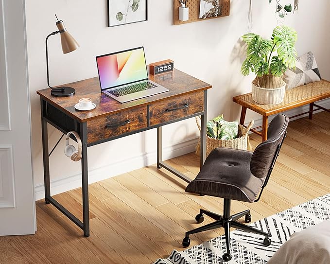 Casaottima 32 Inch Small Office Computer Desk - Image 7