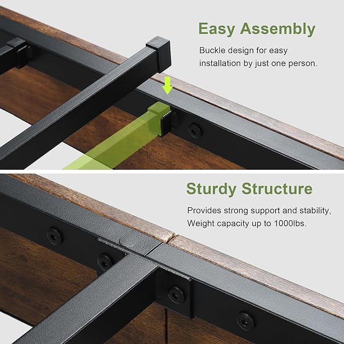 Feonase Twin Floating Bed Frame - Image 7