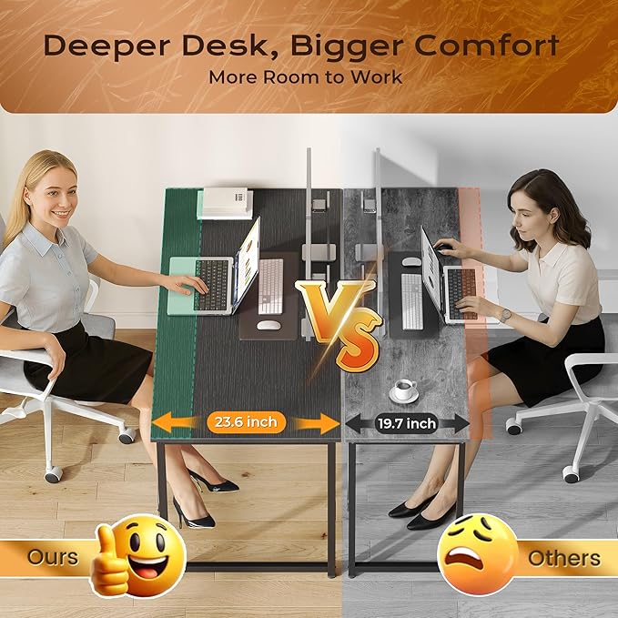 PRAISUN 47 X 24 Inch Computer Desk - Image 4