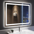 40x32 Inch LED Bathroom Mirror by YEELAIT