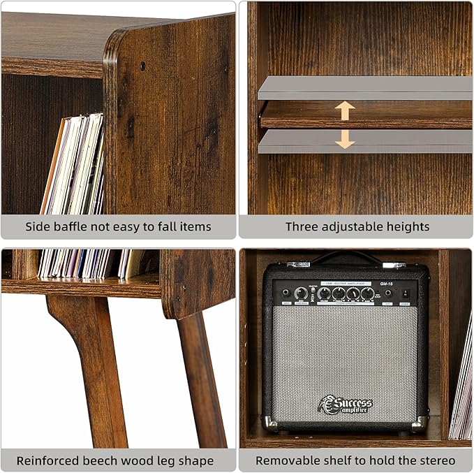 Lerliuo Record Player Stand - Image 6