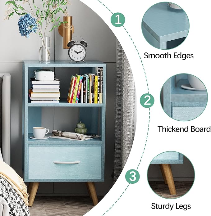 Night Stand, Nursery Side Table - Image 3