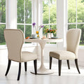 Alaterre Furniture Savoy Upholstered Dining Chairs – Set of 2 Parsons Style by AlaterreFurniture