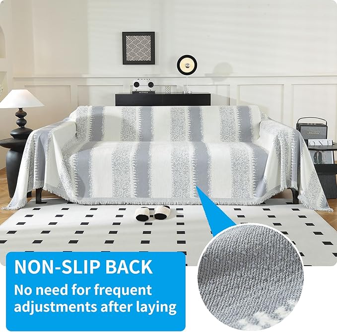 LUFEIJIASHI Boho Couch Covers for Sofa Non Slip Sofa Covers Washable Couch - Image 2