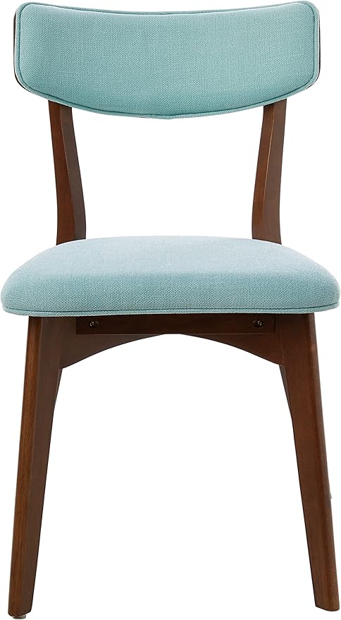Christopher Knight Home Abrielle Mid-Century Modern Fabric Dining Chairs - Image 5