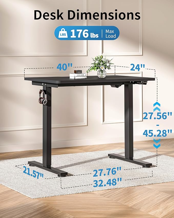 Okin Small Electric Standing Desk - Image 2