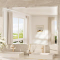 TokeShimi 55x36 Rectangle Bathroom Vanity Mirror Beveled, Tempered Frameless by RefinedBathroomAccessories