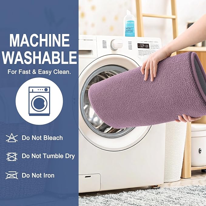 OLANLY Thick Memory Foam Bath Mat Rug 24x16, Extra Soft Absorbent Bathroom Rug - Image 6