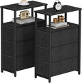 TUTOTAK Narrow Night Stand, Slim End Table, Tall Side Table by WelcometotheTUTOTAKHome