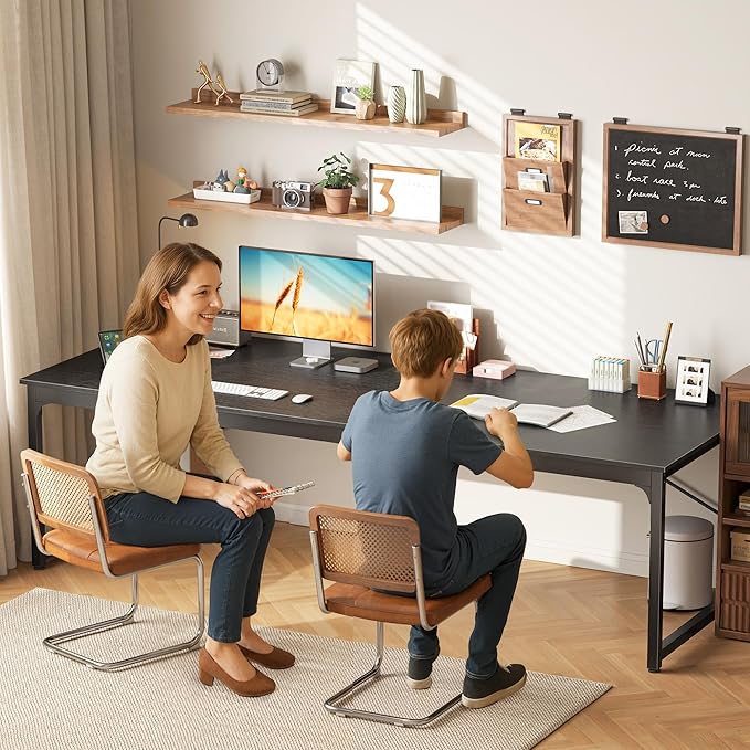 PRAISUN 78.7 X 29.5 Inch Computer Desk - Image 2