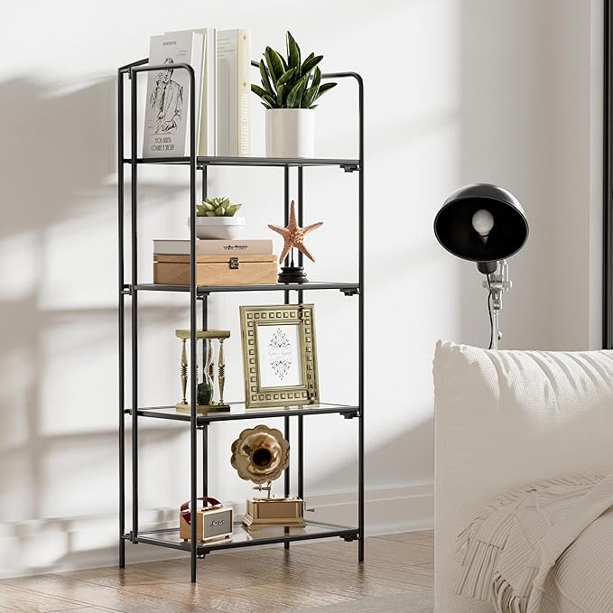 Crofy No Assembly Folding Bookshelf - Image 2