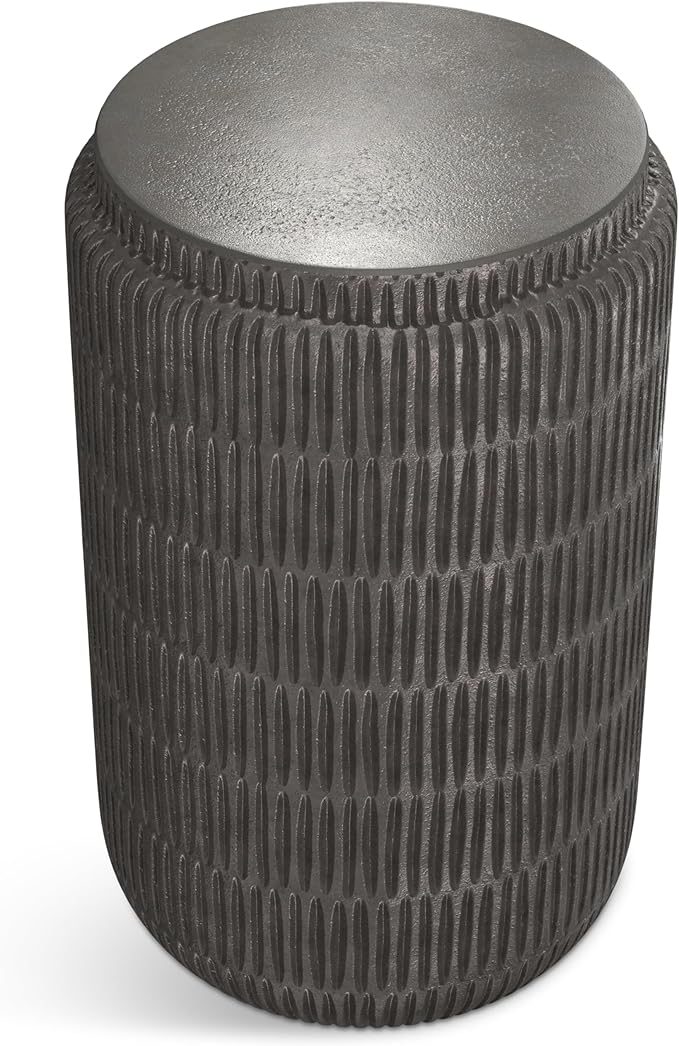 SIMPLIHOME Juno Metal Side Table in Graphite, 14.6 x 14.6 x 21.5 inches - Image 6