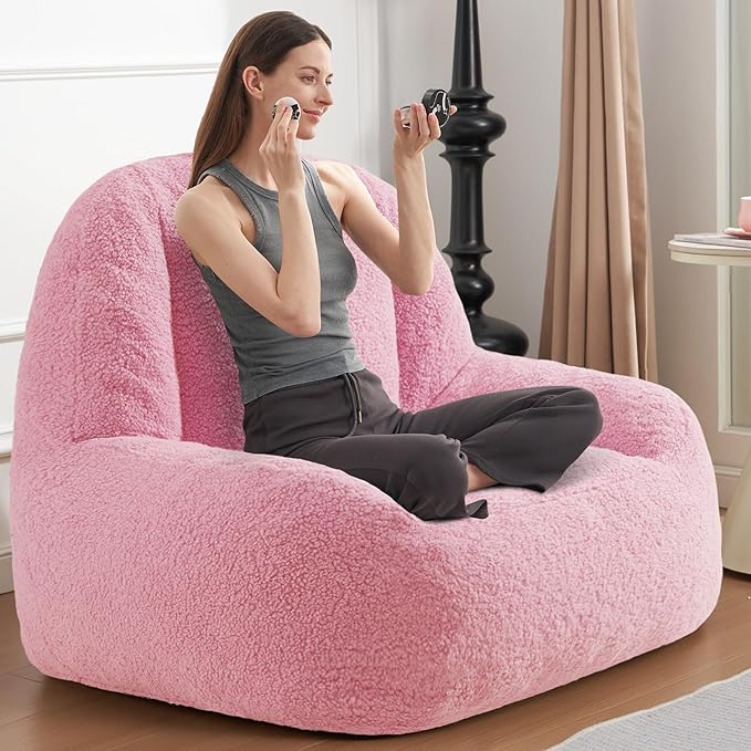 Homguava Bean Bag Chairs for Adults, Giant Beanbag Couch Adult Bean Bag Chair - Image 7