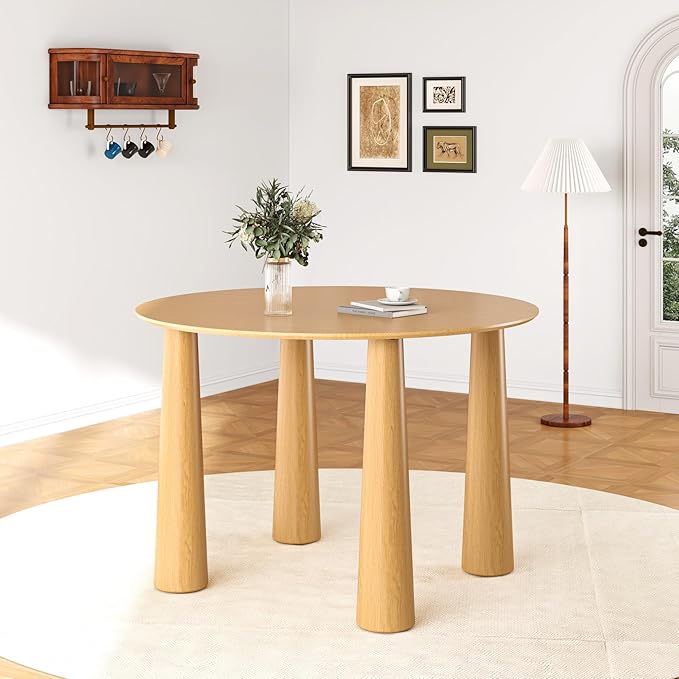 Casaphoria 45" Round Dining Table, Kitchen Table by Casaphoria