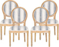 Christopher Knight Home Phinnaeus Dining Chair Set, Dark Blue Stripes + Light by ChristopherKnightHome