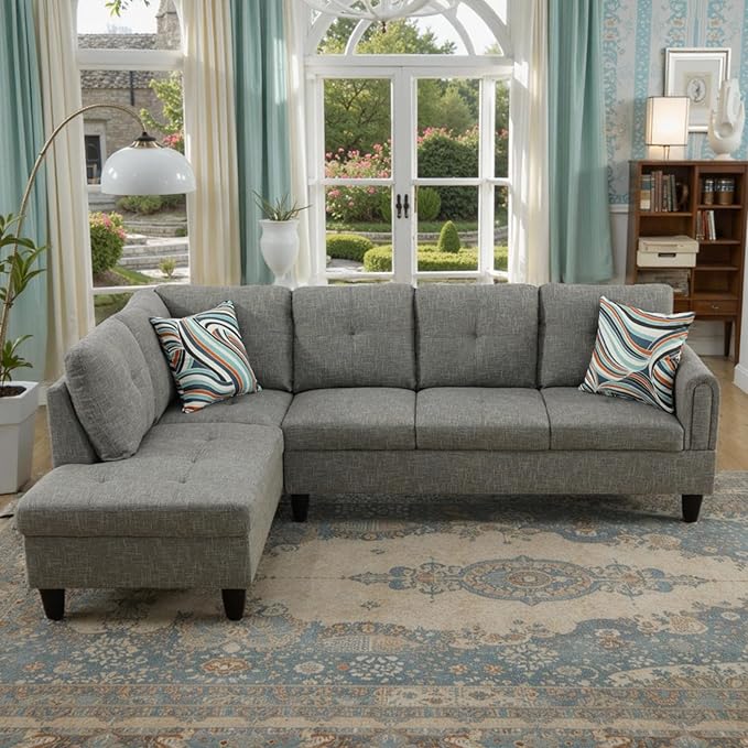 L Shaped Couch Sectional Couches - Image 3