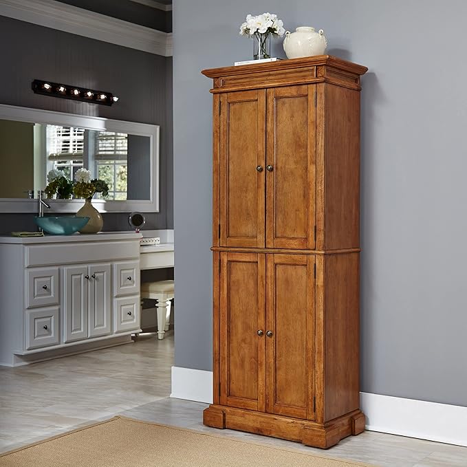 Homestyles Americana Distressed Oak Pantry - Image 2