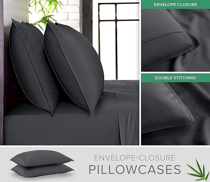 Short Queen Sheets by Pure Bamboo - Image 3