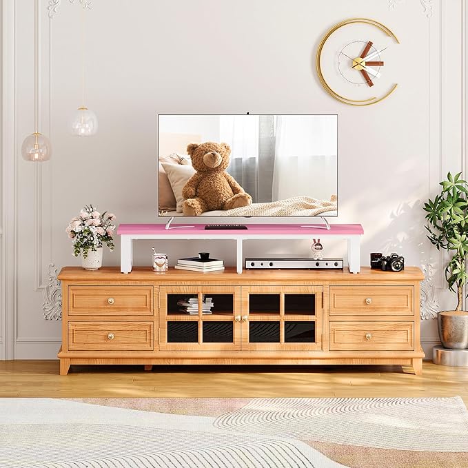 Clikuutory 45" Large TV Riser for 32-60 inch TVs, Tabletop Stand - Image 7