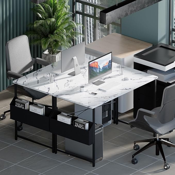 Pamray 47 Inch Computer Desk for Small Spaces - Image 2