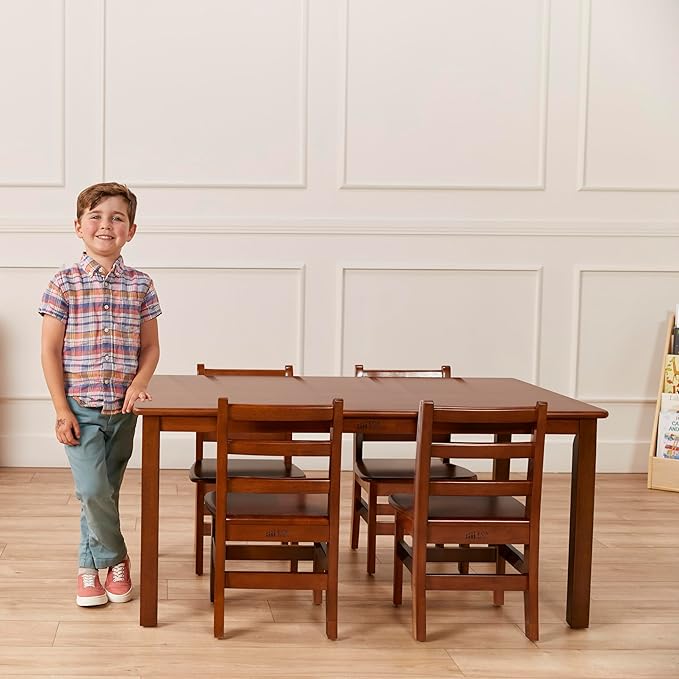 ECR4Kids 30in x 48in Rectangular Hardwood Table - Image 2