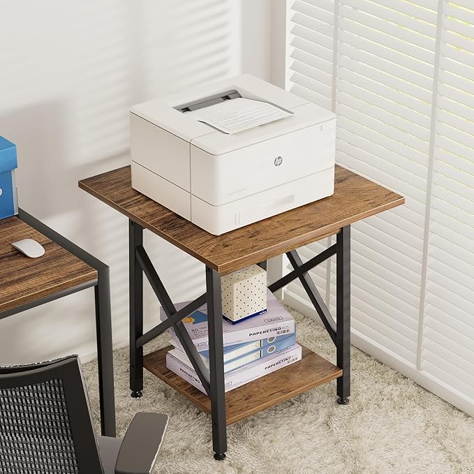 GreenForest End Table 24 inch for Living Room, Large Square Side Tables - Image 10