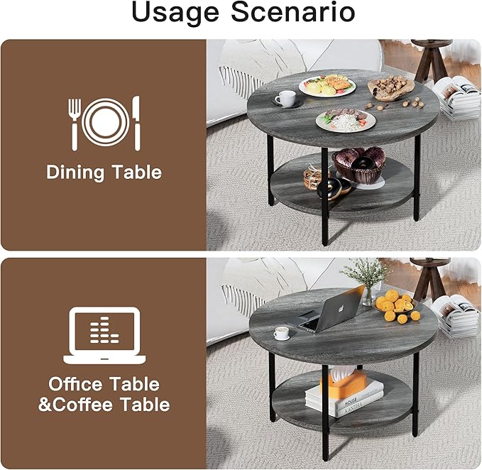 Coffee Table, 2 Tier Coffee Tables - Image 7