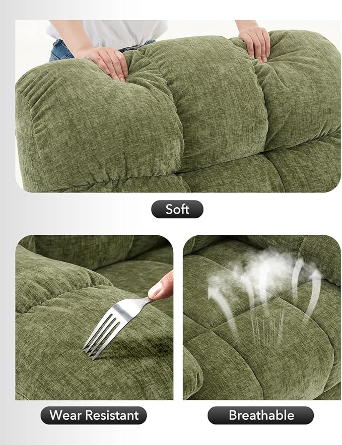 Rocking Recliner Chair, 360° Swivel Rocker Chair - Image 7