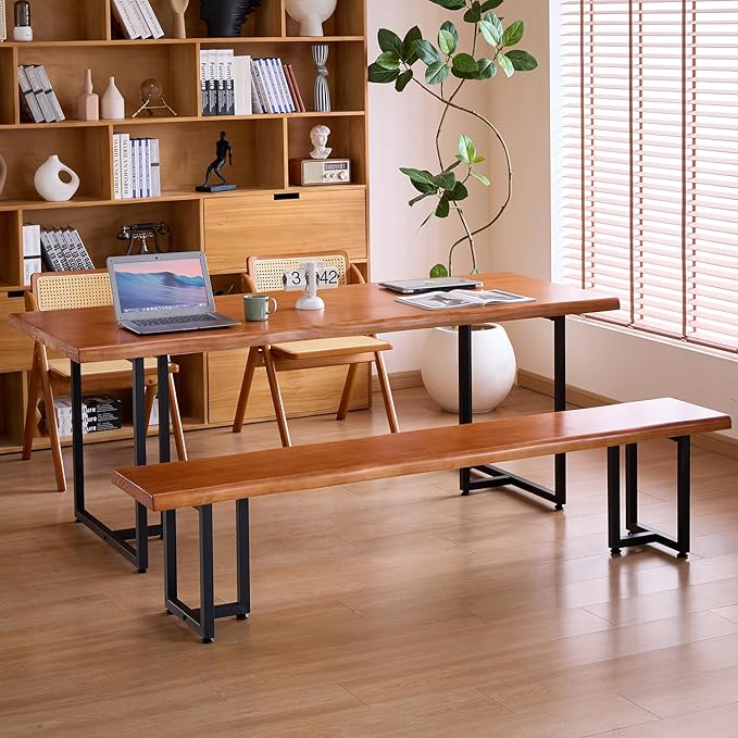 Solid Wood Administrative Desk, Dining Table - Image 8